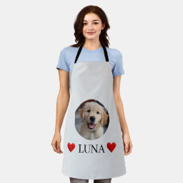 Personalized My Dog Photo & Name Apron