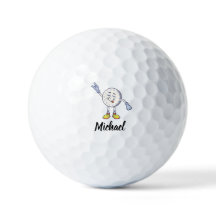 Personalized name funny Golf Balls