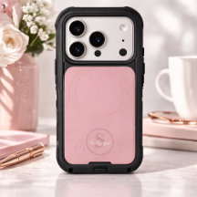 Personalized Name Monogram Dusty Rose