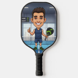 Personalized Paddle/Pickleball Player Caricature