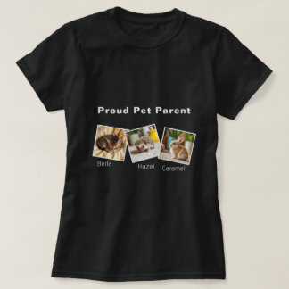 Personalized Proud Pet Parent T-Shirt