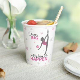 Personalized Rhythmic Gymnast Dream Big Party Cup