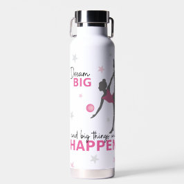 Personalized Rhythmic Gymnast Dream Big Water Bott