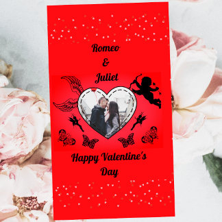 Personalized Valentine Love Photo Card