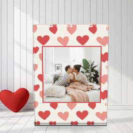 Personalized Valentine Photo Heart Acrylic Block