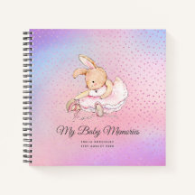 Personalizei MINHAS MEMÓRIAS DE BEBÊ - Rabbit Ball