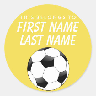 Personalizou isto pertence à etiqueta - futebol