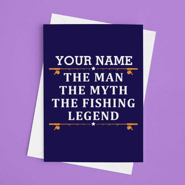 Personalizou O Homem O Mito Da Lenda De Pesca (Criador carregado)