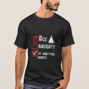 Perspectivas Analíticas Camiseta V Natal Mal Nice