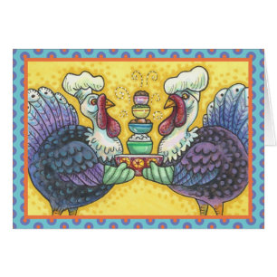 PERUS NO CARTÃO B DA ACÇÃO DE GRAÇAS DA COZINH