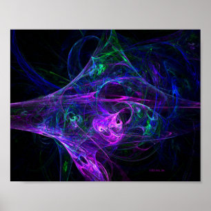 Pesadelo 8" de Blacklight x 10" impressão
