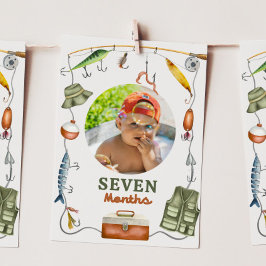 Pesca Cartão com fotos mensal