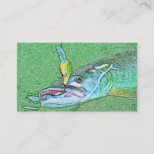 PESCA - cartão de visita CUSTOMIZÁVEL