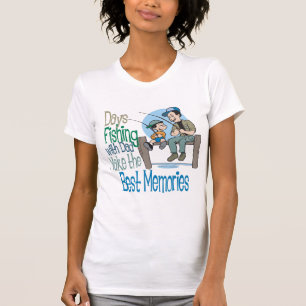 Pesca com camisa Dia de os pais Pai