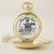 Pesca com relógio de bolso de esqueleto masculino