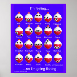 Pesca de Bobber Emoções Poster