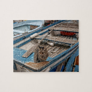 Pesca de vamos - Quebra-cabeça de Cat - 8x10 - 110