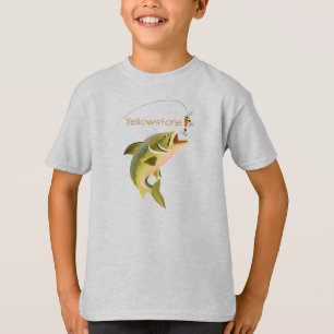 Pesca de Yellowstone com Camisas de Camisa