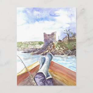 Pesca do cartão postal polonês
