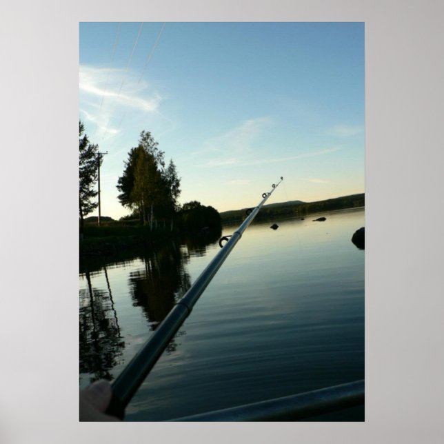 Pesca em Dusk Impressão (Frente)