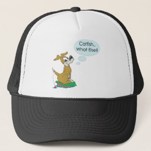 Pesca Engraçada Que Pesca Boné De Pesca De Humor