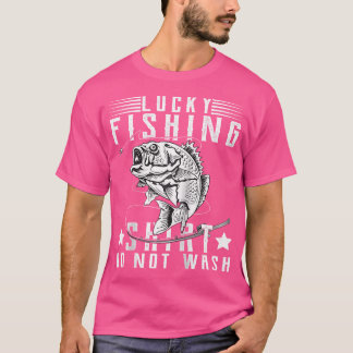 Pesca Sortuda Não Lavar Ditos Engraçados Camisa de
