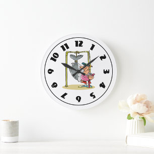 Pescador Com Seu Relógio De Capturas