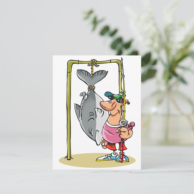 Pescador Com Seus Convites À Captura (Criador carregado)