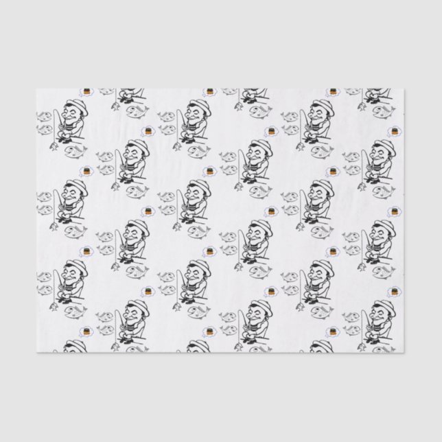 Pescador de Papel Secundário (Frente )