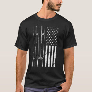 Pescador do Orgulho Americano Hobby Pescaria Polos
