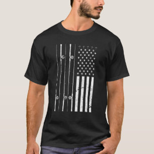 Pescador do Orgulho Americano Hobby Pescaria Polos