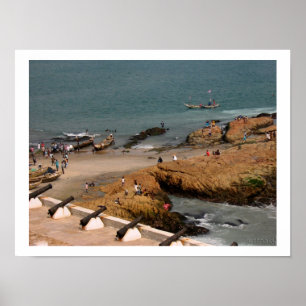 pescador no poster do trabalho