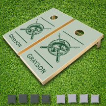 Pescador Verde Polonês e Peixes Personalizados