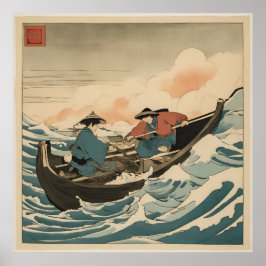 Pescadores - Art Impressão