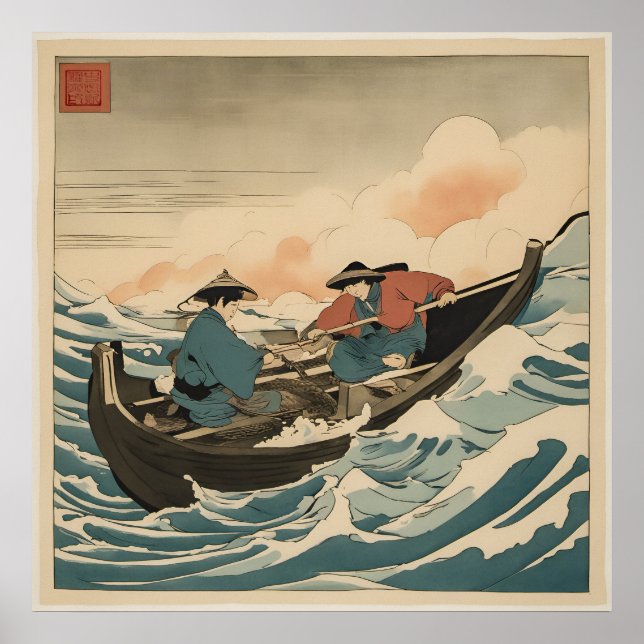 Pescadores - Art Impressão (Frente)