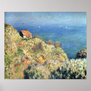 Pescadores em Varengeville por Monet Impressão