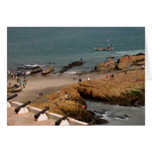 pescadores no cartão de trabalho