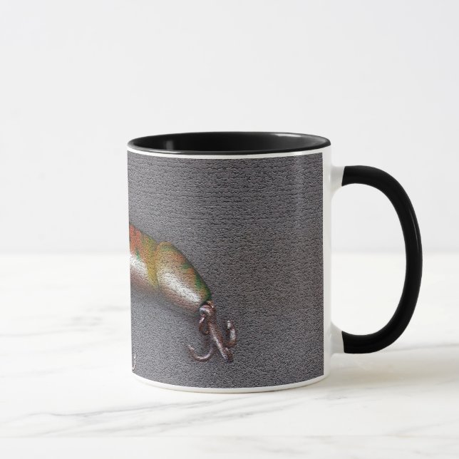 Pescando a caneca da atração (Direita)