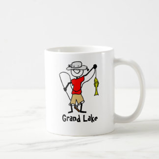 Pescando o lago grande, captura da caneca de café