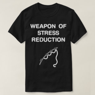 Pescar. Arma da Camisa Engraçada de Redução do Est