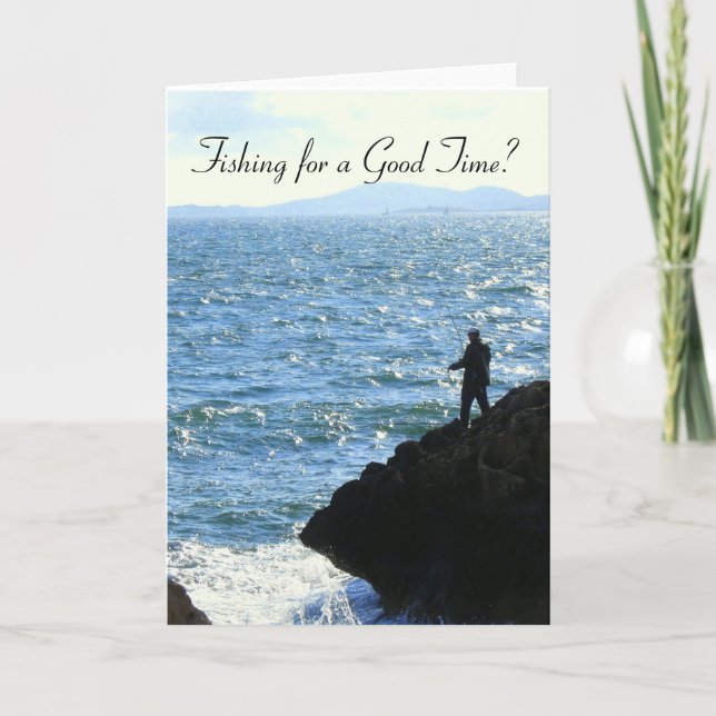 Pescar Por Um Bom Tempo? Convite (Frente)
