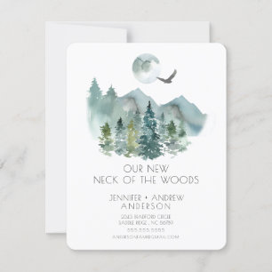 Pescoço da floresta Anúncio em Movimento Moderno