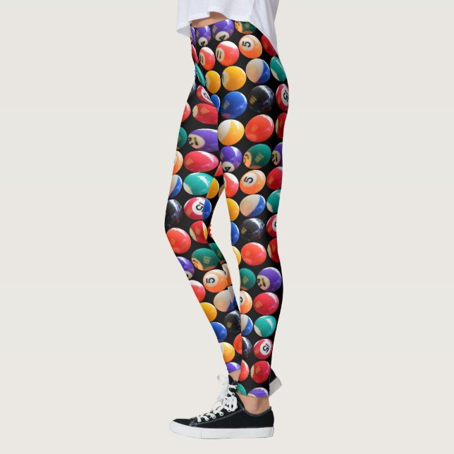 Pescoço Tradicional Colorido', Leggings Damas (Esquerda)