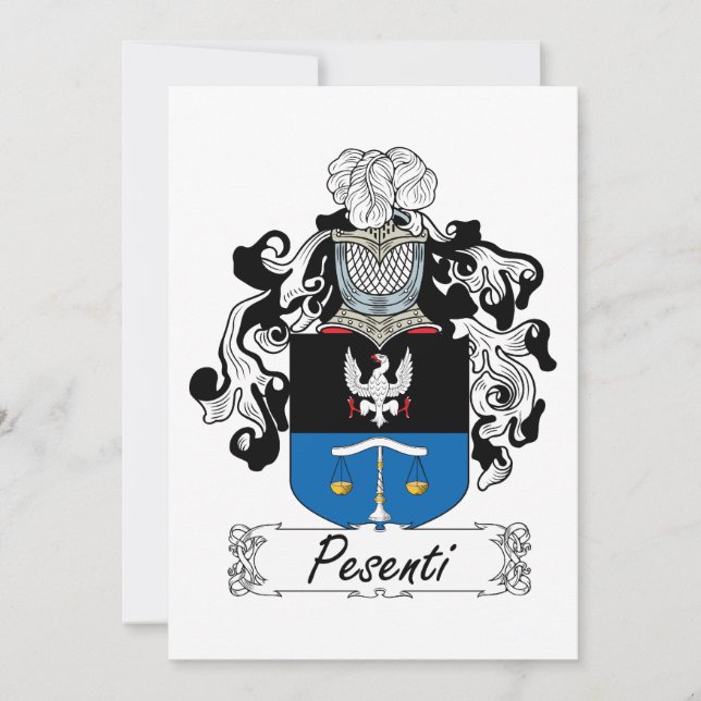 Pesenti Family Crest (Frente)