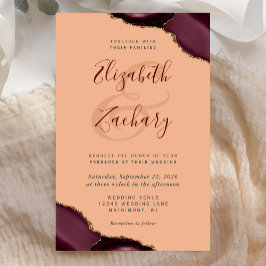 Pêssego de Cantos Agatados de Alta Estimativa de O