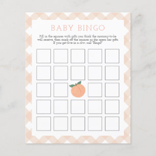 Pêssego doce   Jogo do Chá do Baby Bingo
