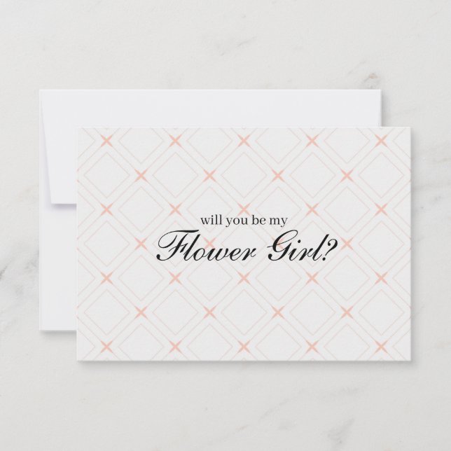 Pêssego Pastel e Creme Você Será Minha Menina de F (Frente)