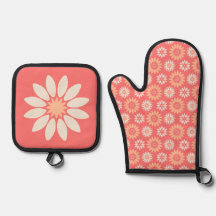 Pêssegos Estilizados e Creme Floral