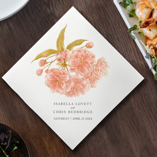 Pessegueiro de casal, cor de laranja, guardanapos  (Criador carregado)