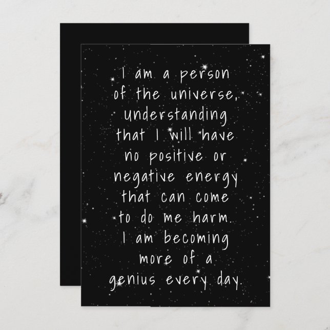 Pessoa De Estrelas Universas (Frente/Verso)